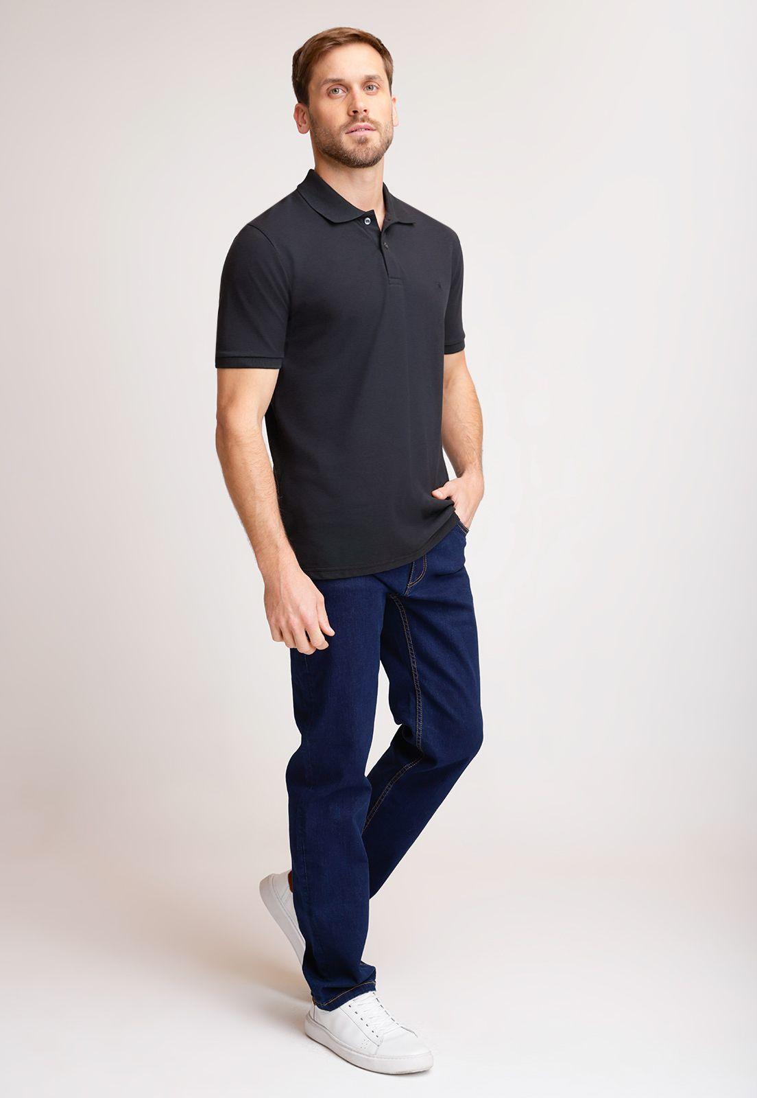 Polera hombre polo Marinni negro-3