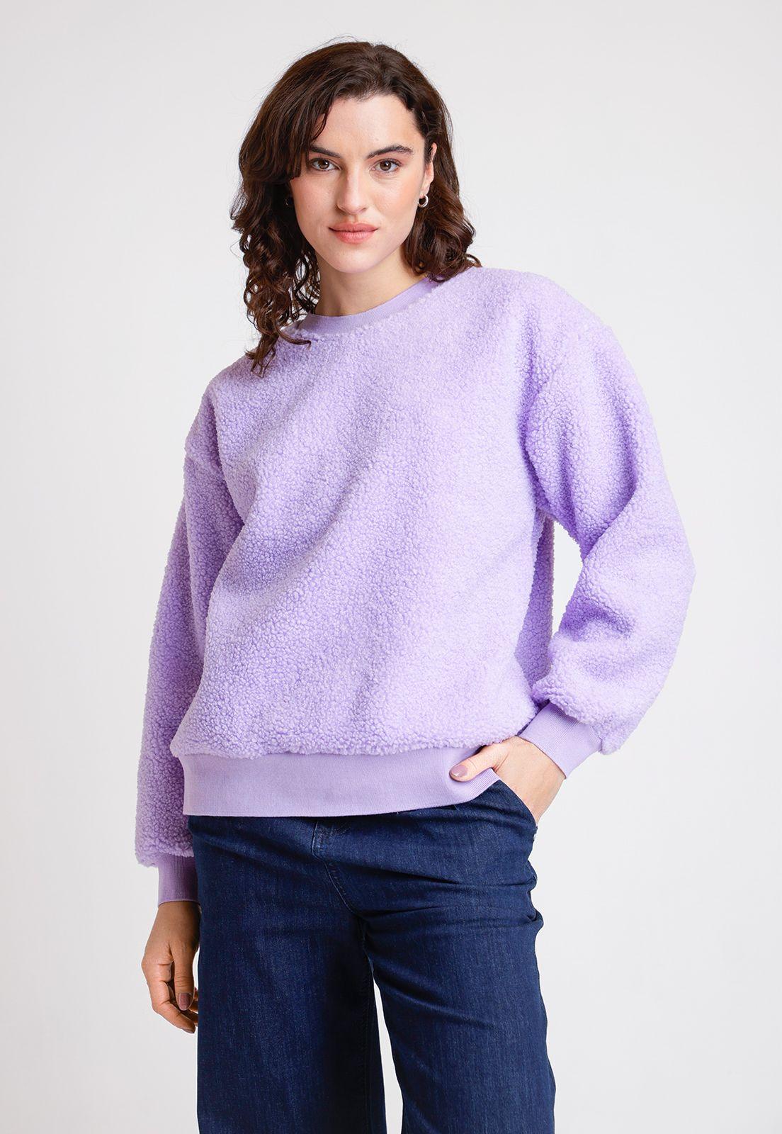 Polerón De Mujer Modelo Naroa Color Lila-0