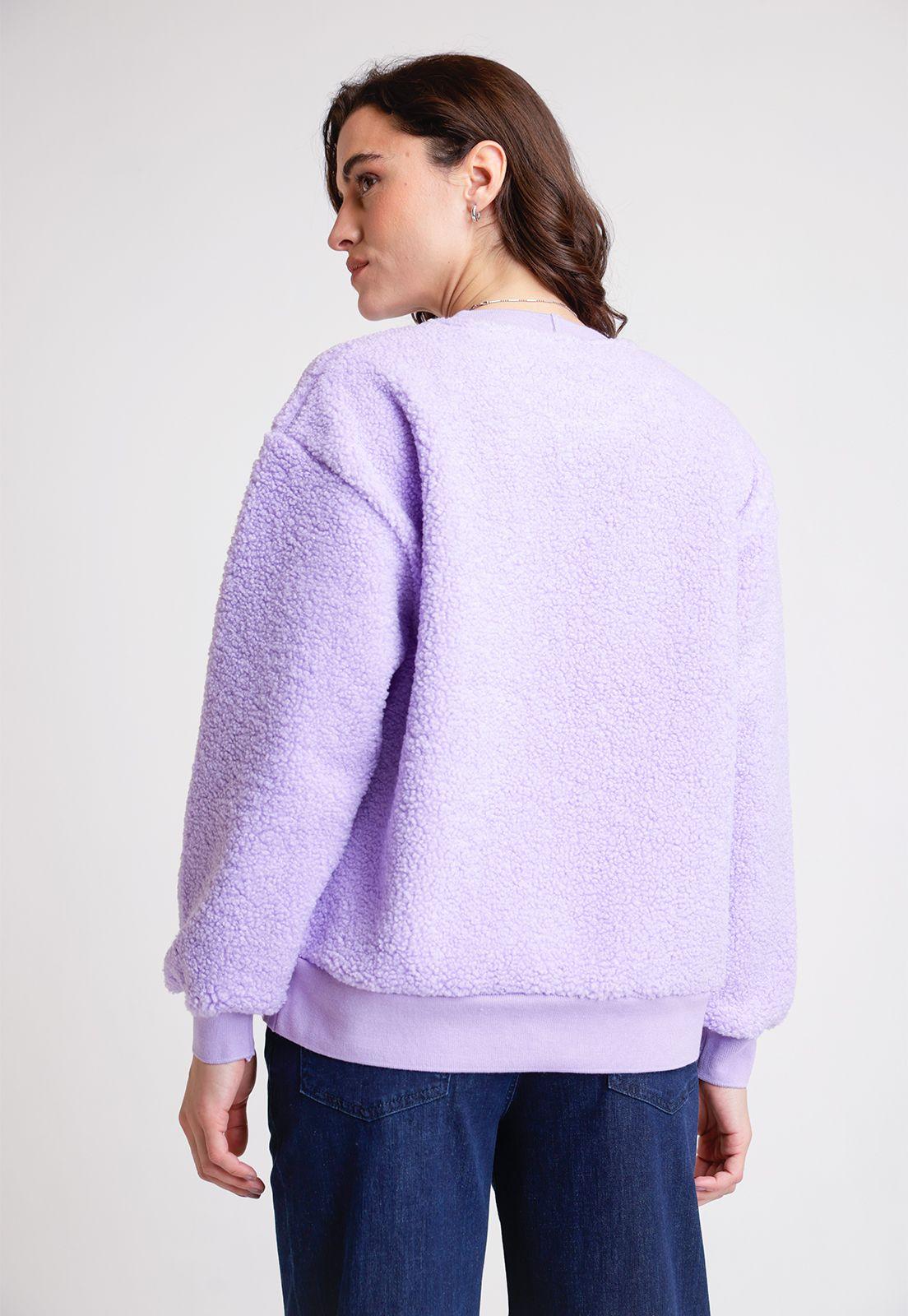 Polerón De Mujer Modelo Naroa Color Lila-1