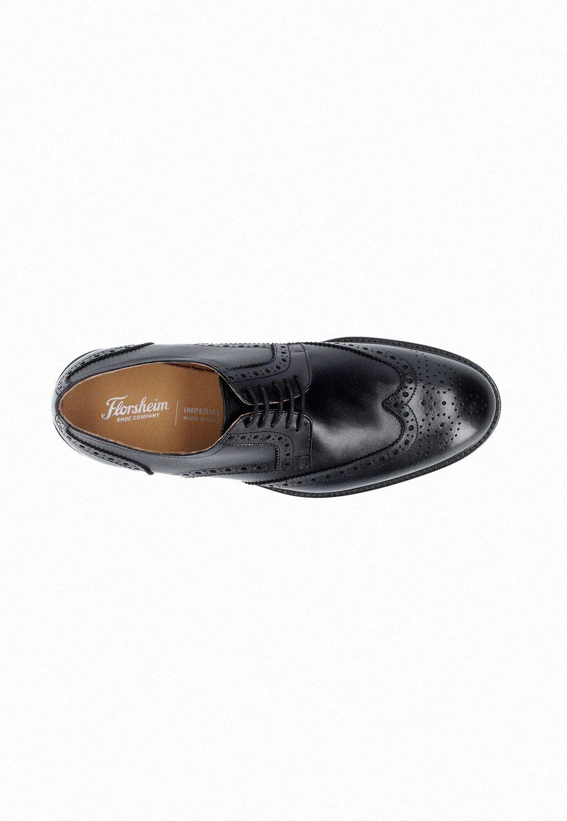 Zapatos Formal Italianos Voltago Wingtip Oxford Negro-3