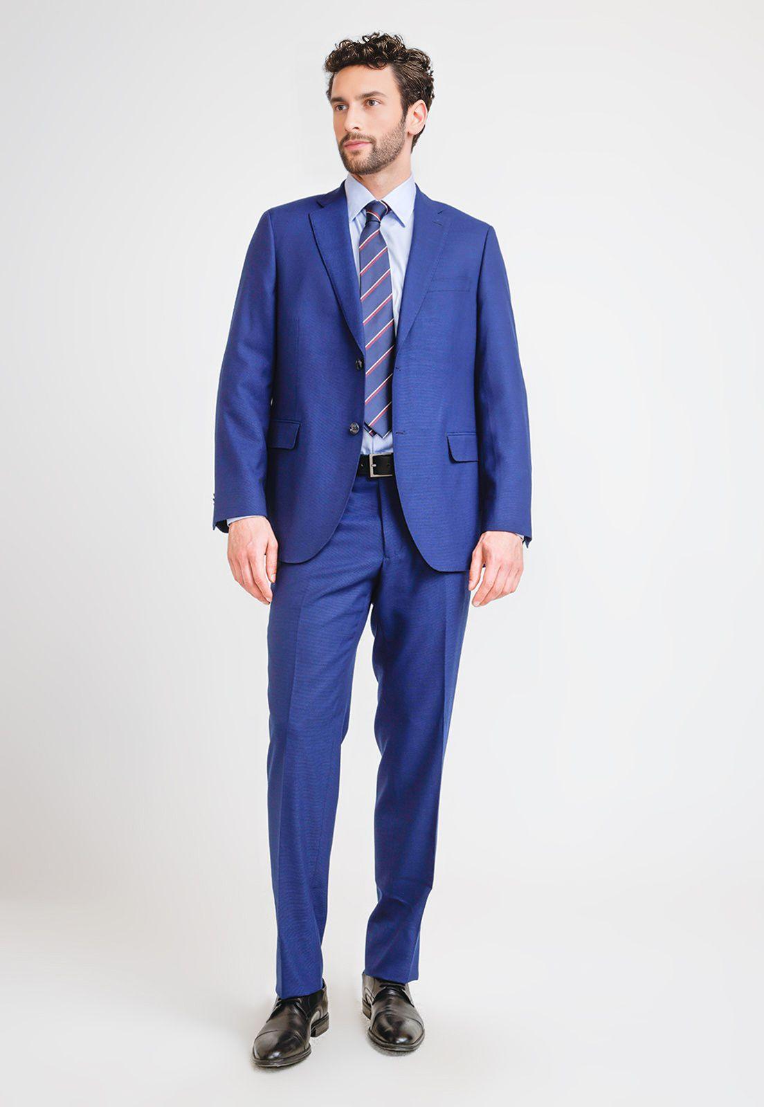 Traje Hombre Formal Washable Executive Azulino-0