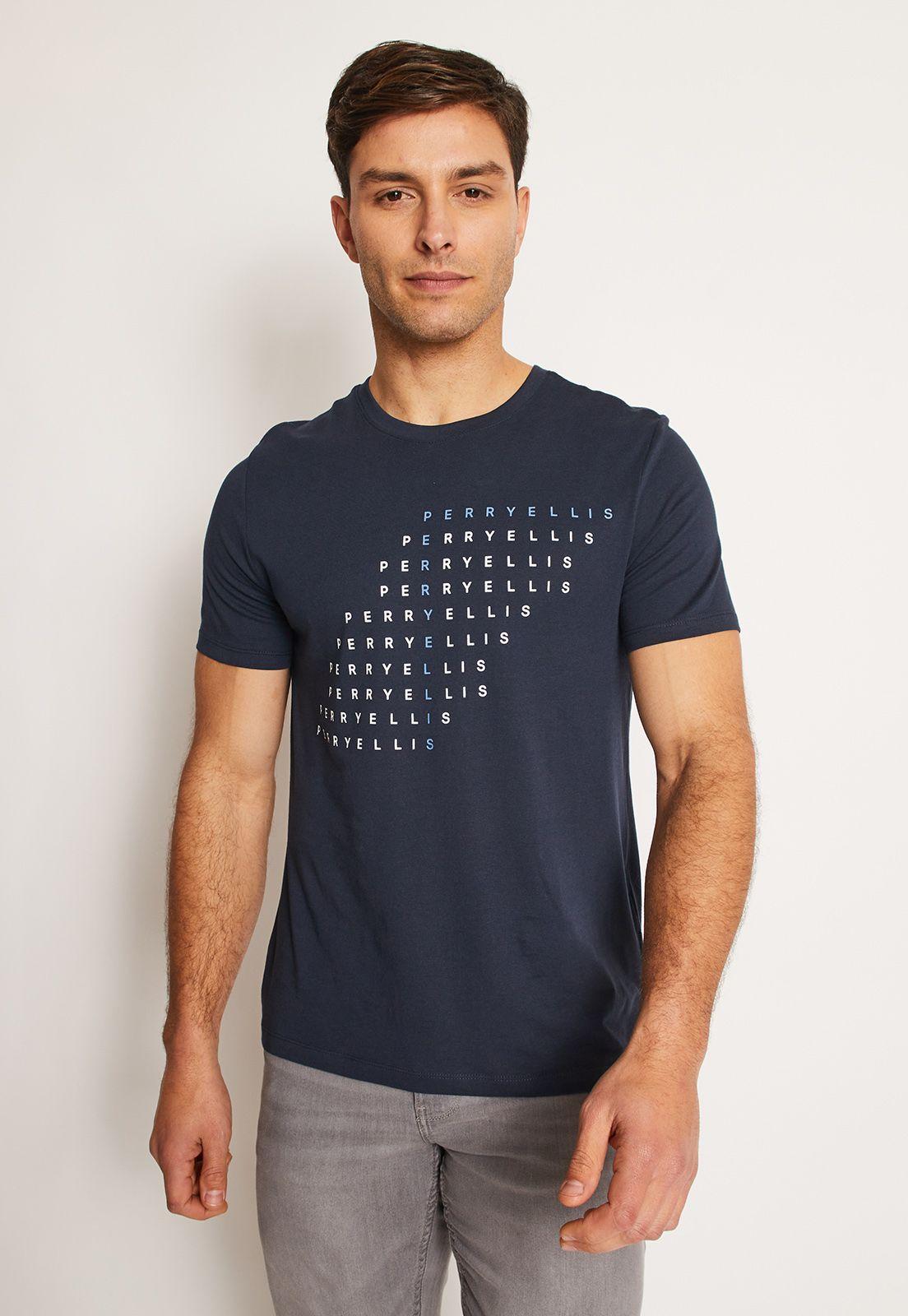 Polera Hombre Algodón Logo-0