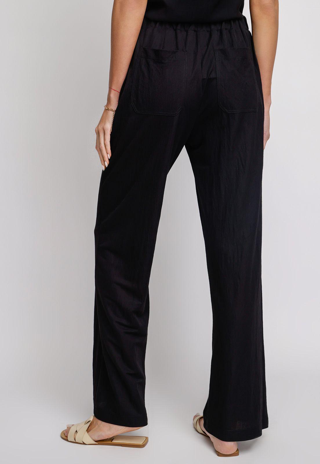 Pantalón De Mujer Amos Negro-1