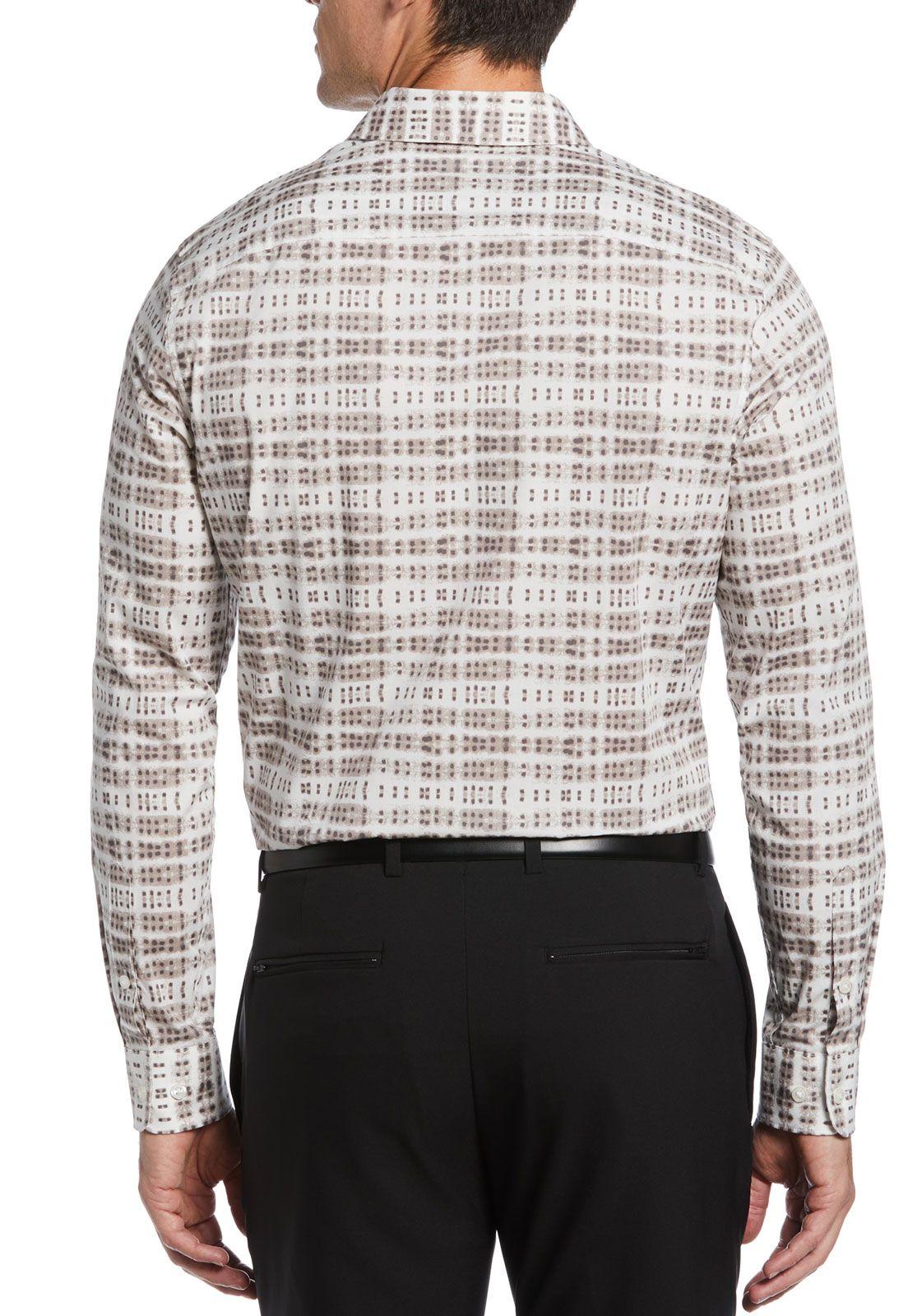 Camisa Casual Estampada Blanco-1