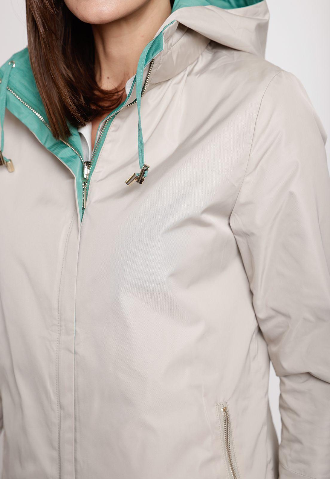 Chaqueta de Mujer Reversible Modelo Eva Color Verde-5