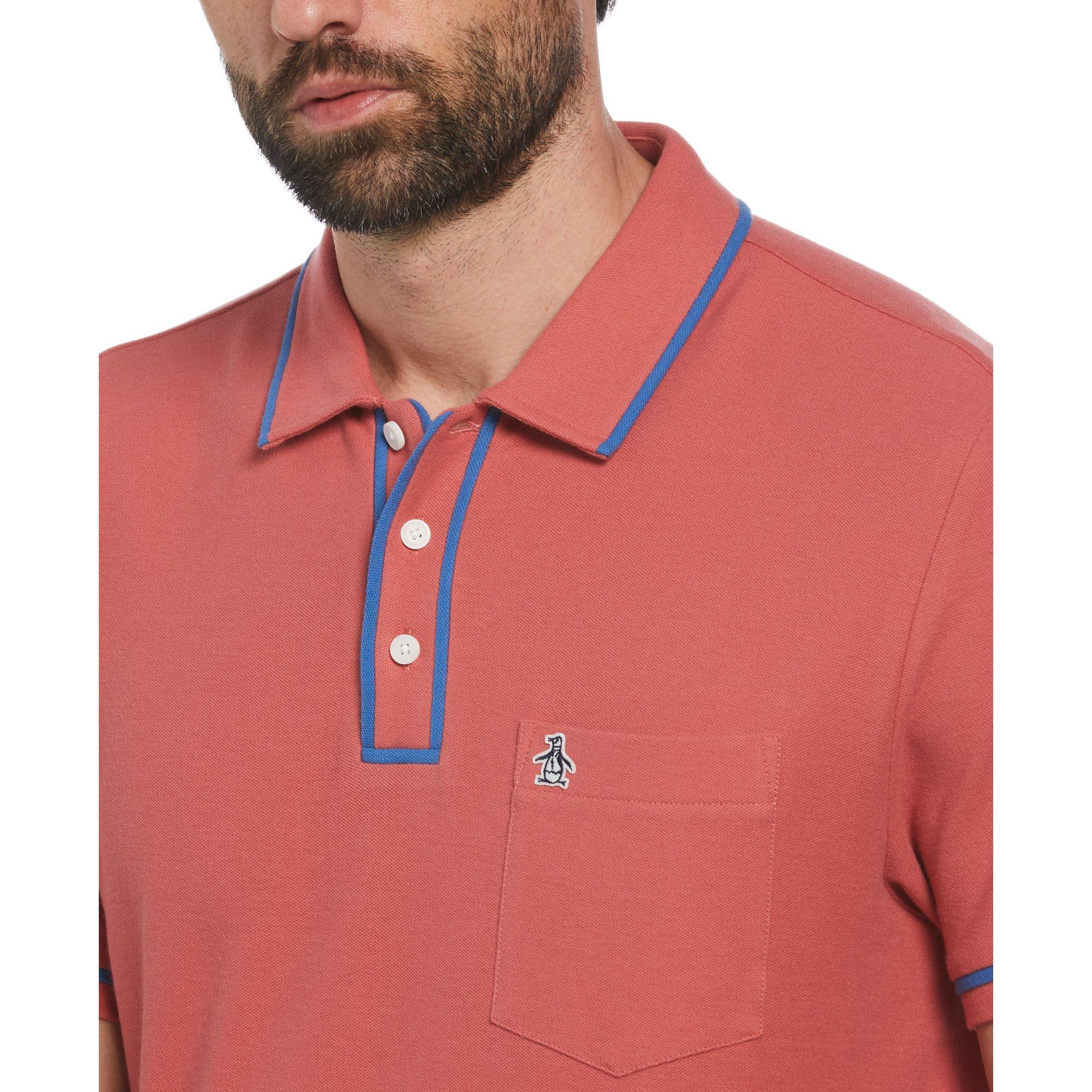 Polera Polo De Hombre The Earl Coral-2