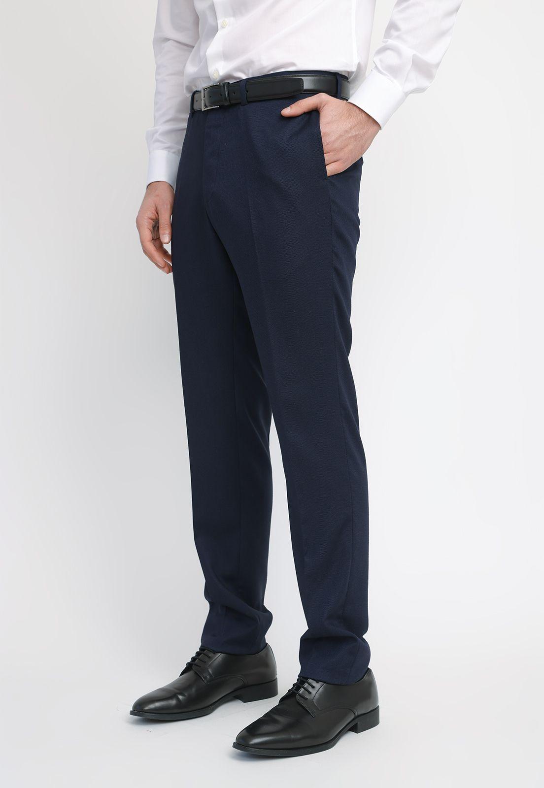 Pantalón Formal Hombre Suit Separate Navy THE WASHABLE SLIM-0
