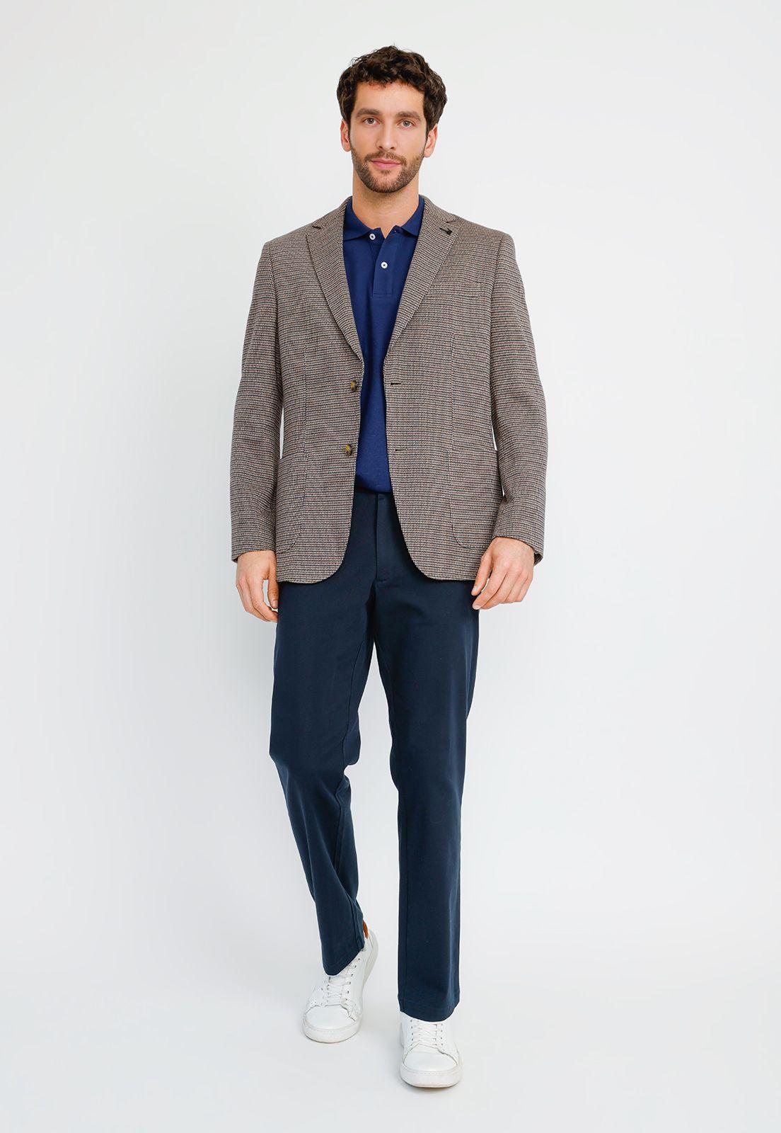 Chaqueta Hombre Clark Knit Beige-3