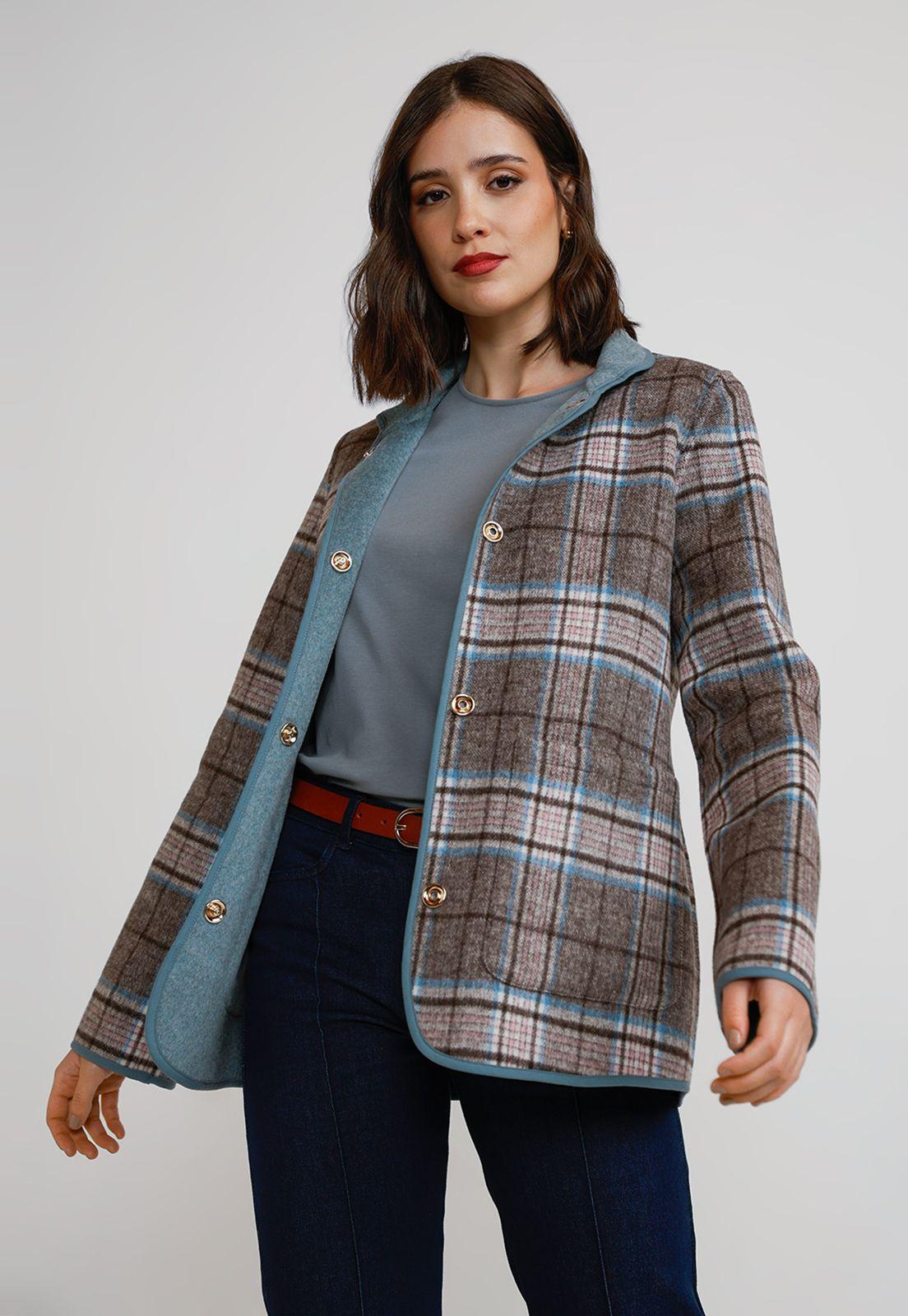 Chaquetón Mujer Marlee Celeste-0