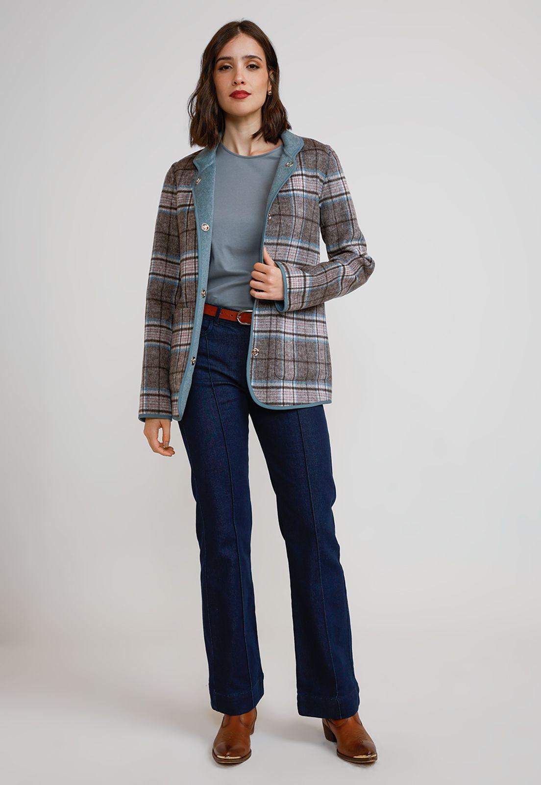 Chaquetón Mujer Marlee Celeste-4