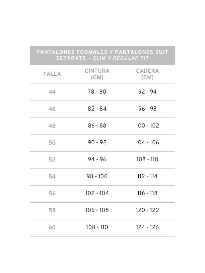 Pantalón hombre Formal Slim Fit Business Lana Gris -5