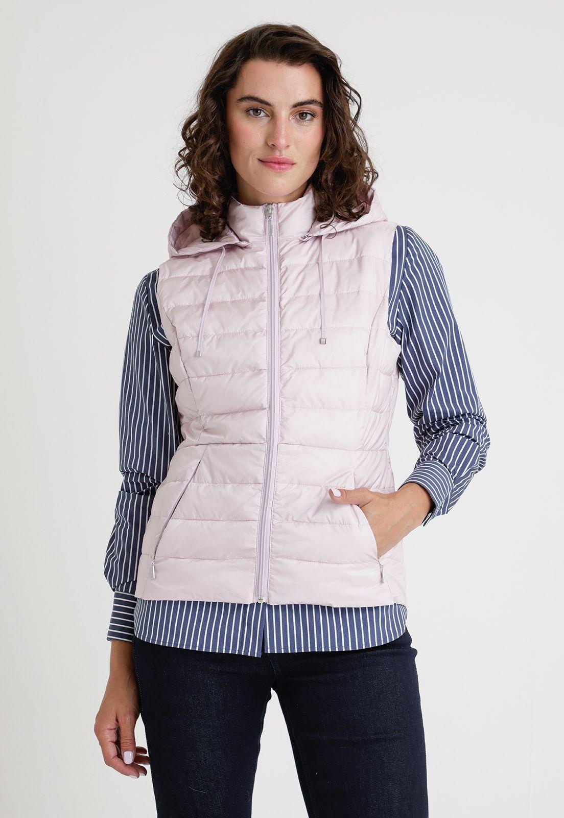 Parka De Mujer Modelo Serena Color Malva-0