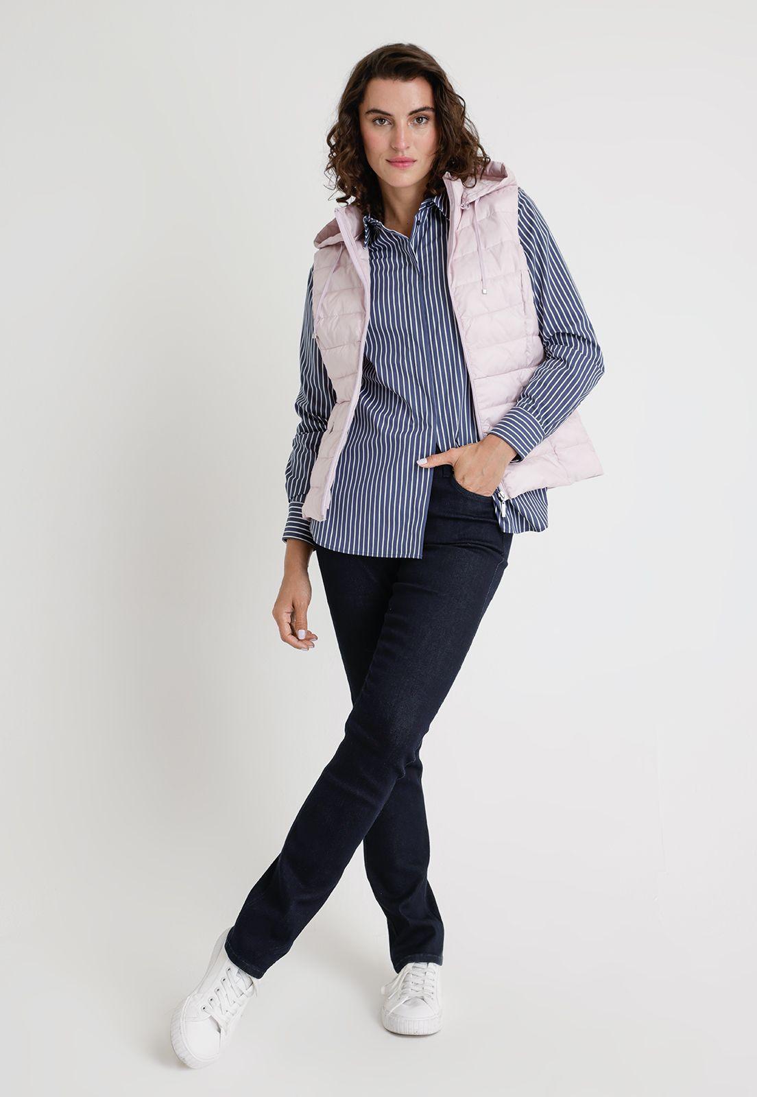 Parka De Mujer Modelo Serena Color Malva-3