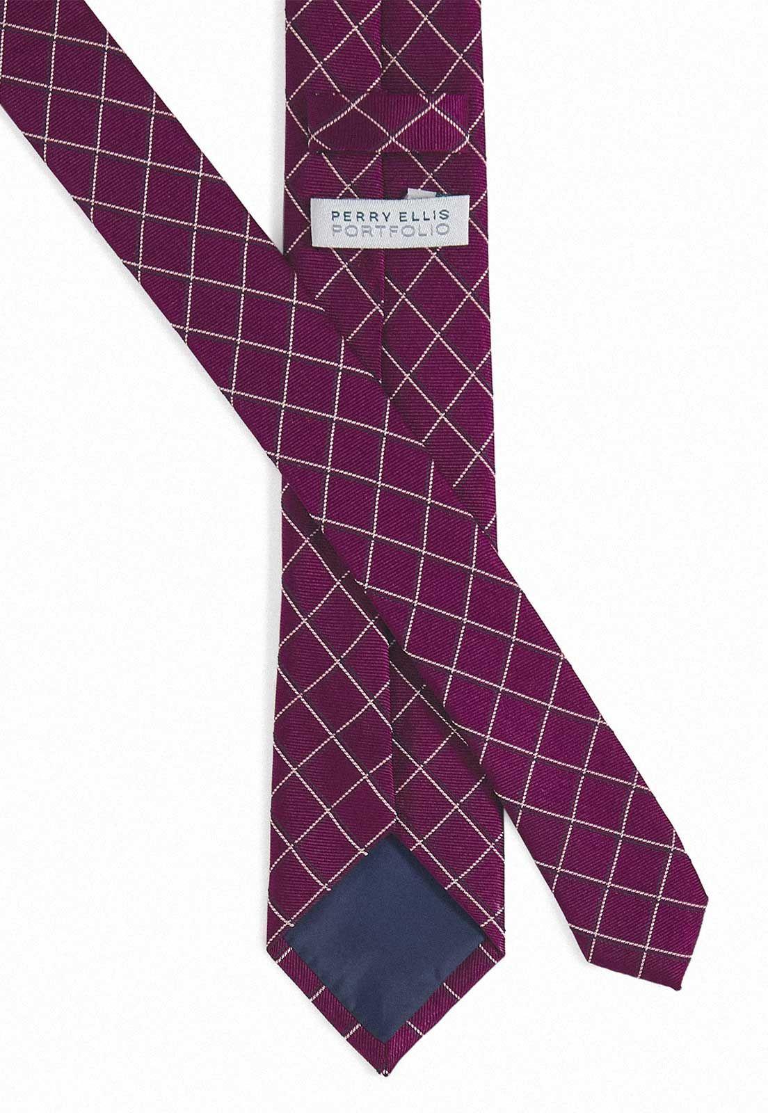 Corbata Fantasía Burdeo Resist Spill-2