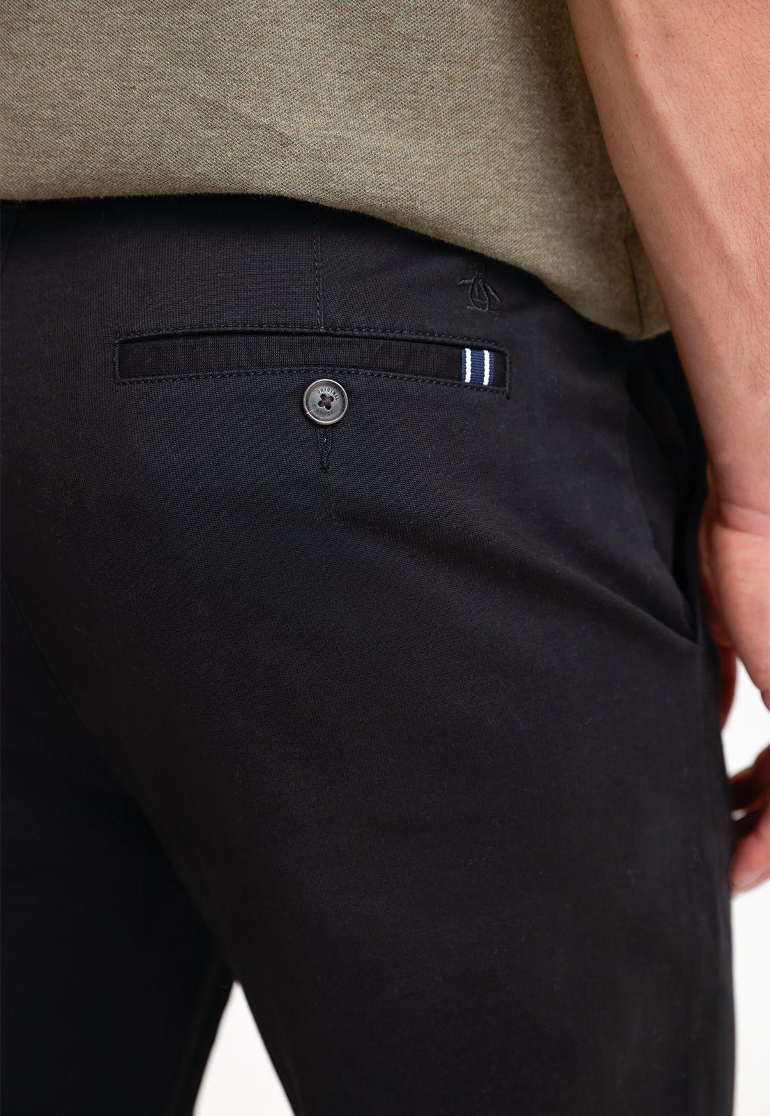 Pantalón Hombre Negro-2