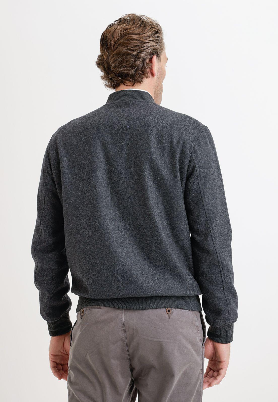 Chaqueta bomber hombre lana marengo-1