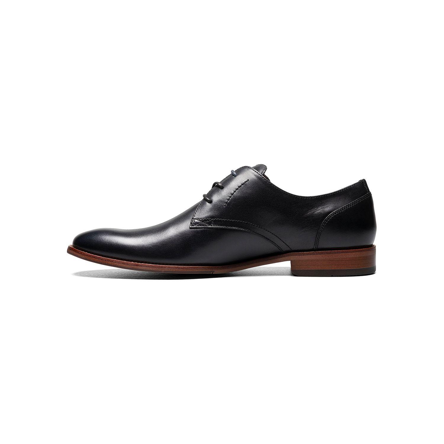 Zapatos Casual Negro Flex Plain Toe Oxford-4