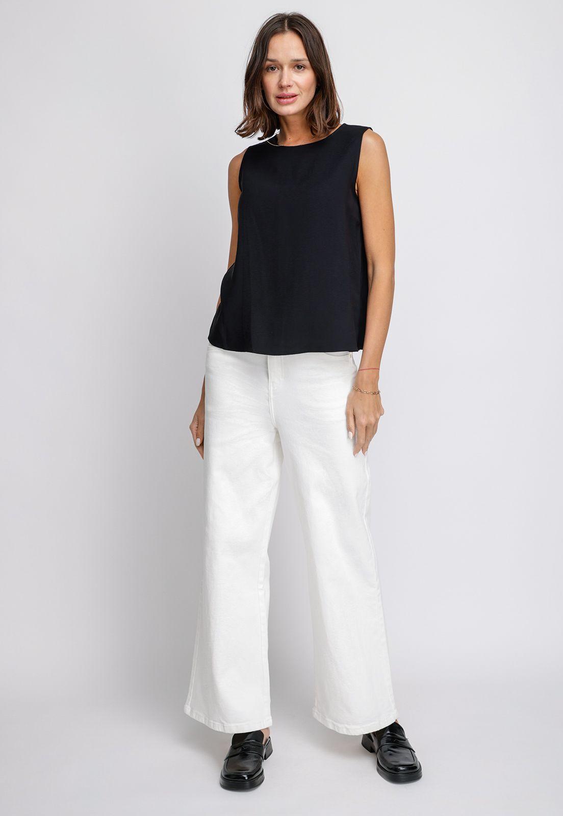 Blusa De Mujer Bora Negro-3
