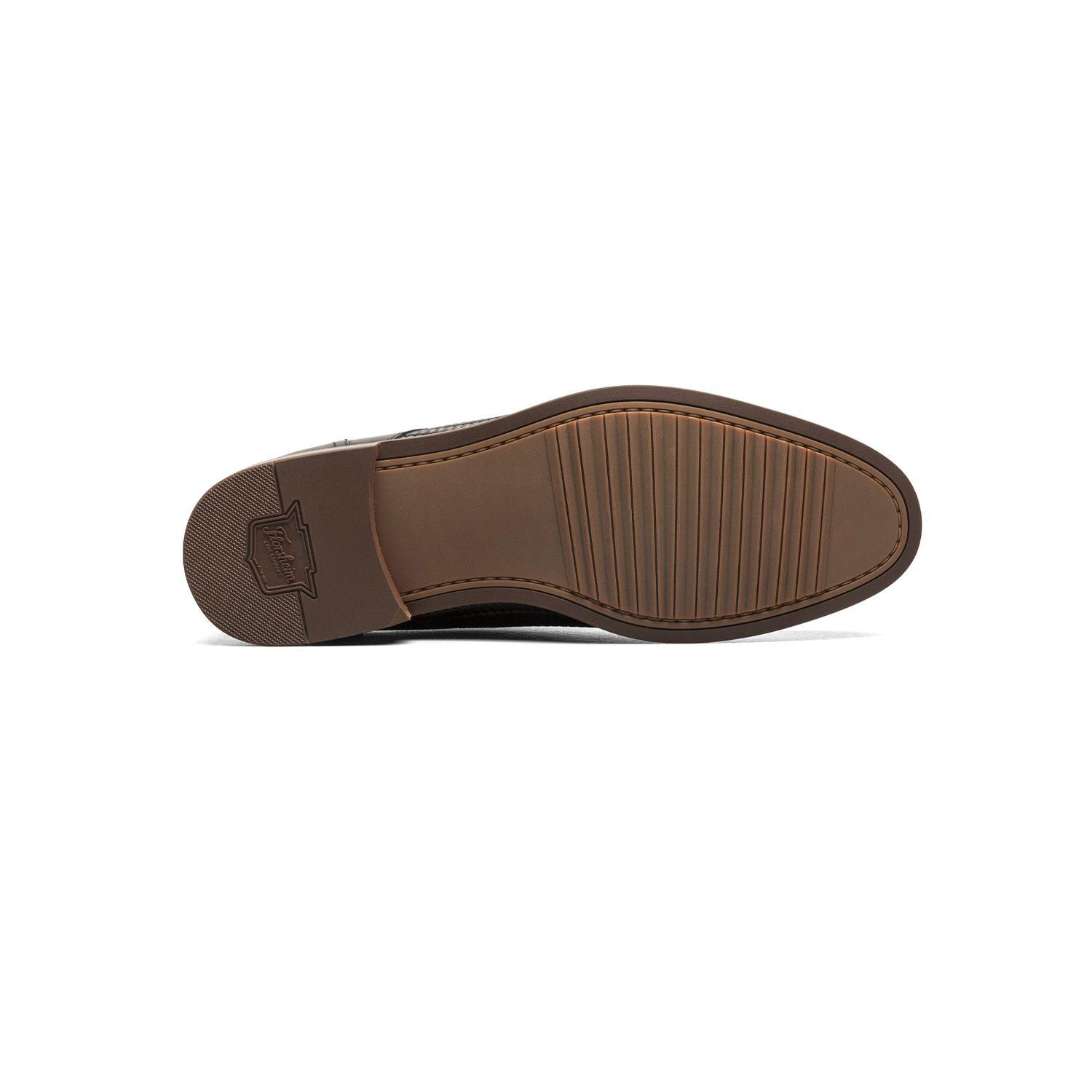 Zapatos Formal Negro Rucci Weave Cap Toe-6