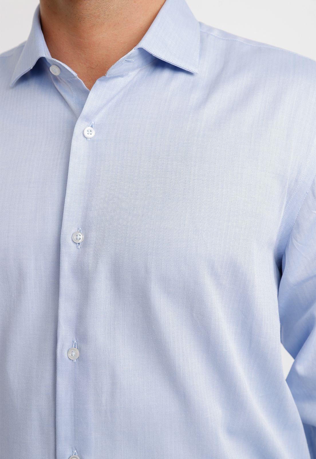 Camisa Hombre Formal Algodón Vercelli Espiga-2