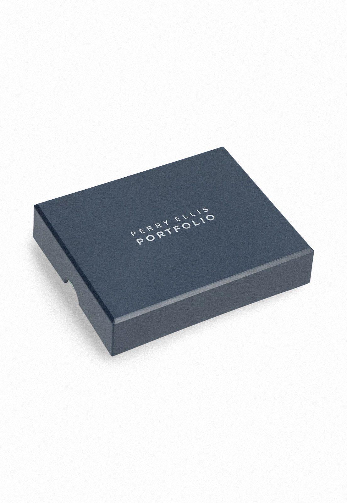 Billetera Cuero Bi-Fold Negro-1