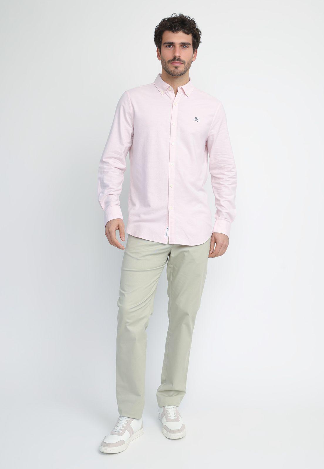 Camisa Hombre Rosada OPWB0035-3