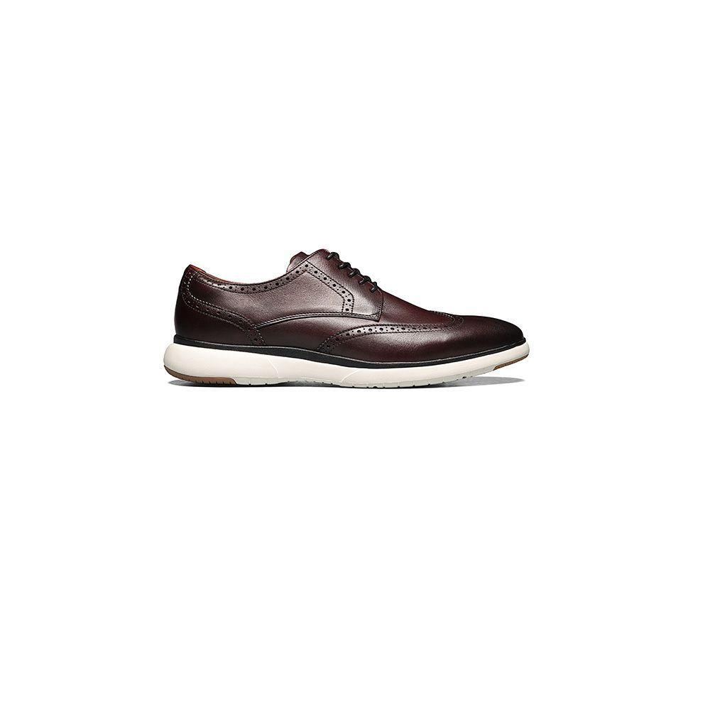 Zapatos Flair Wingtip Oxford Burdeo-2