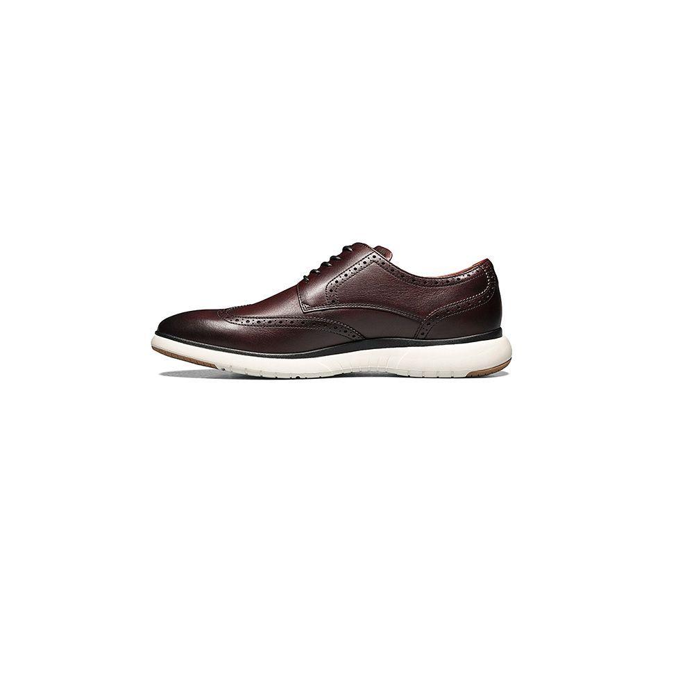 Zapatos Flair Wingtip Oxford Burdeo-1
