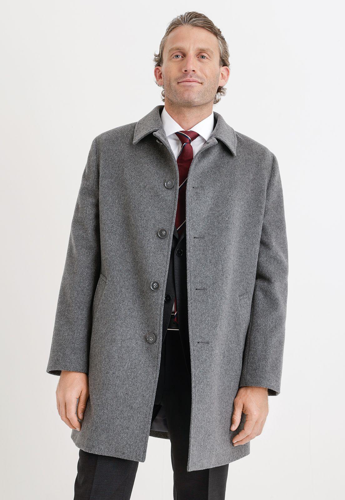Abrigo Formal Hombre gris-0