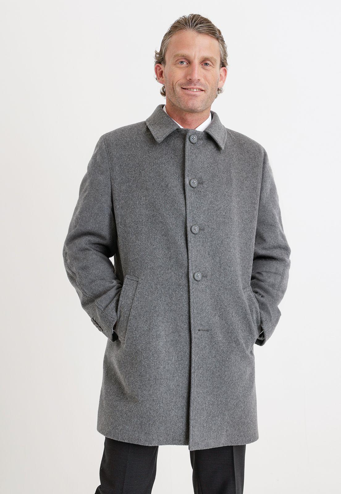 Abrigo Formal Hombre gris-3