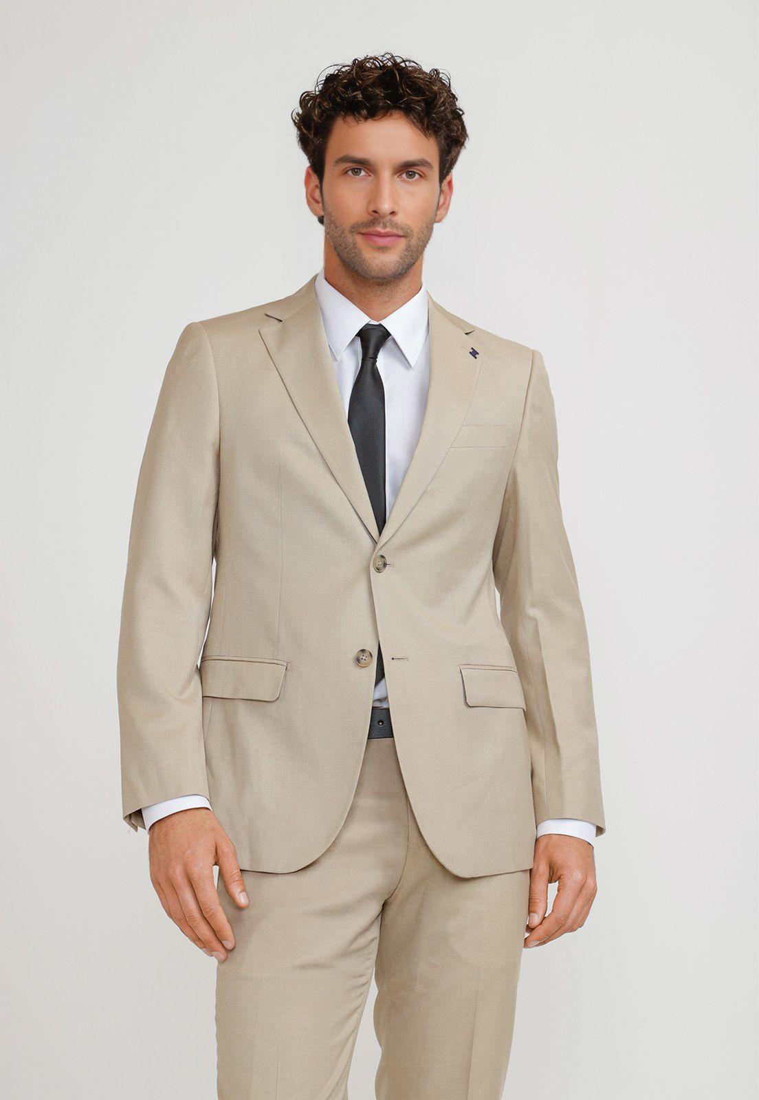 Traje Hombre Formal Graduación Beige-0