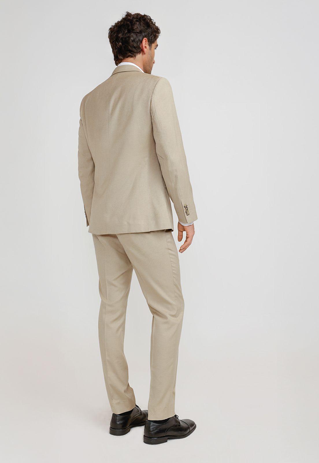 Traje Hombre Formal Graduación Beige-1