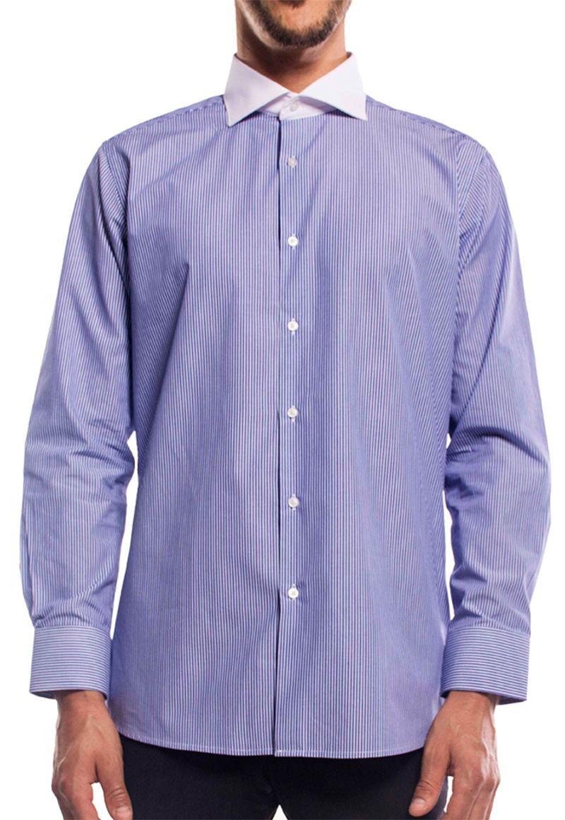 Camisa Executive Azul-0