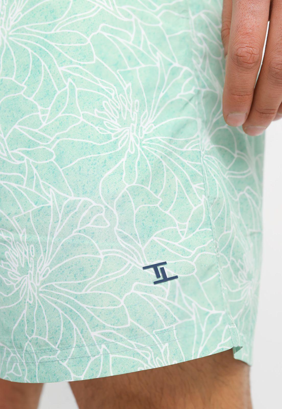 Traje De Baño Estampado Juma Verde-2