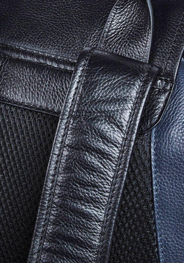 Mochila Deep Ocean Liso Azul-3