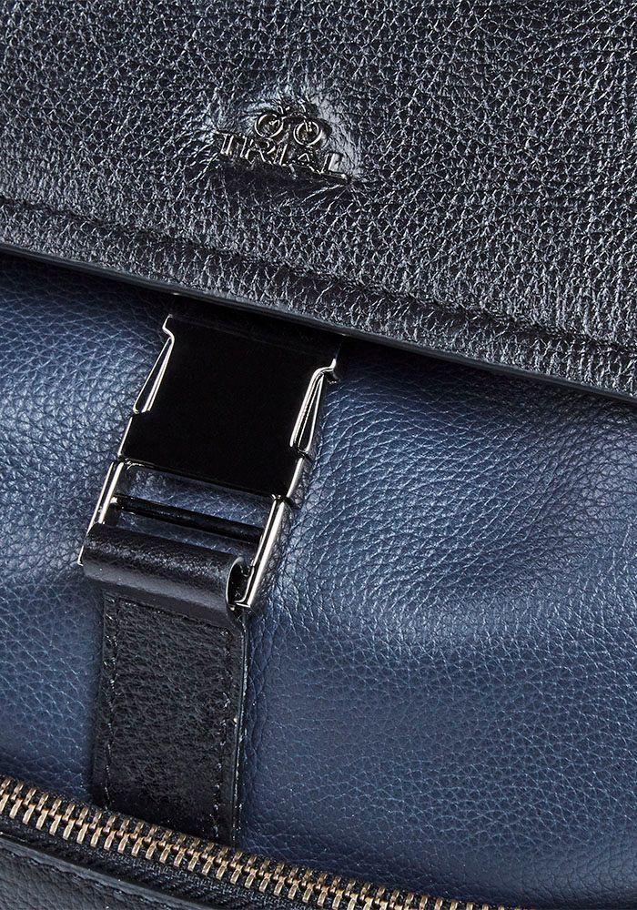 Mochila Deep Ocean Liso Azul-2