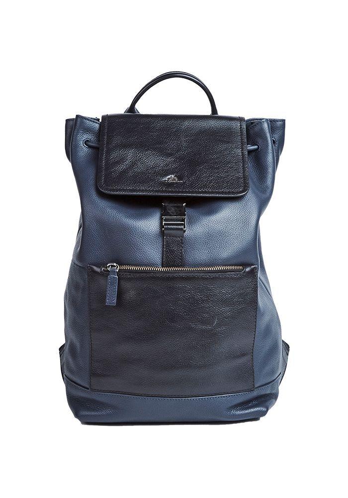 Mochila Deep Ocean Liso Azul-0