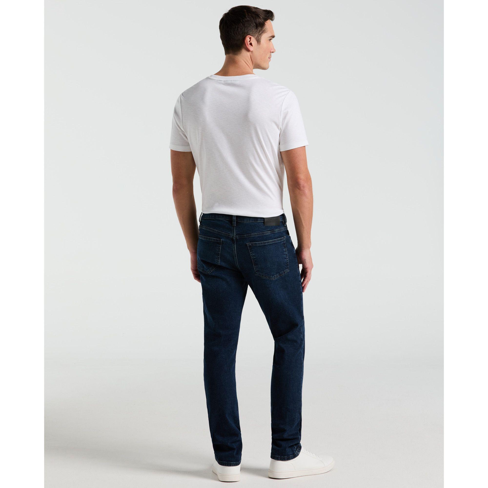 Jeans Hombre Slim Fit Azul Oscuro PDBSF008-1