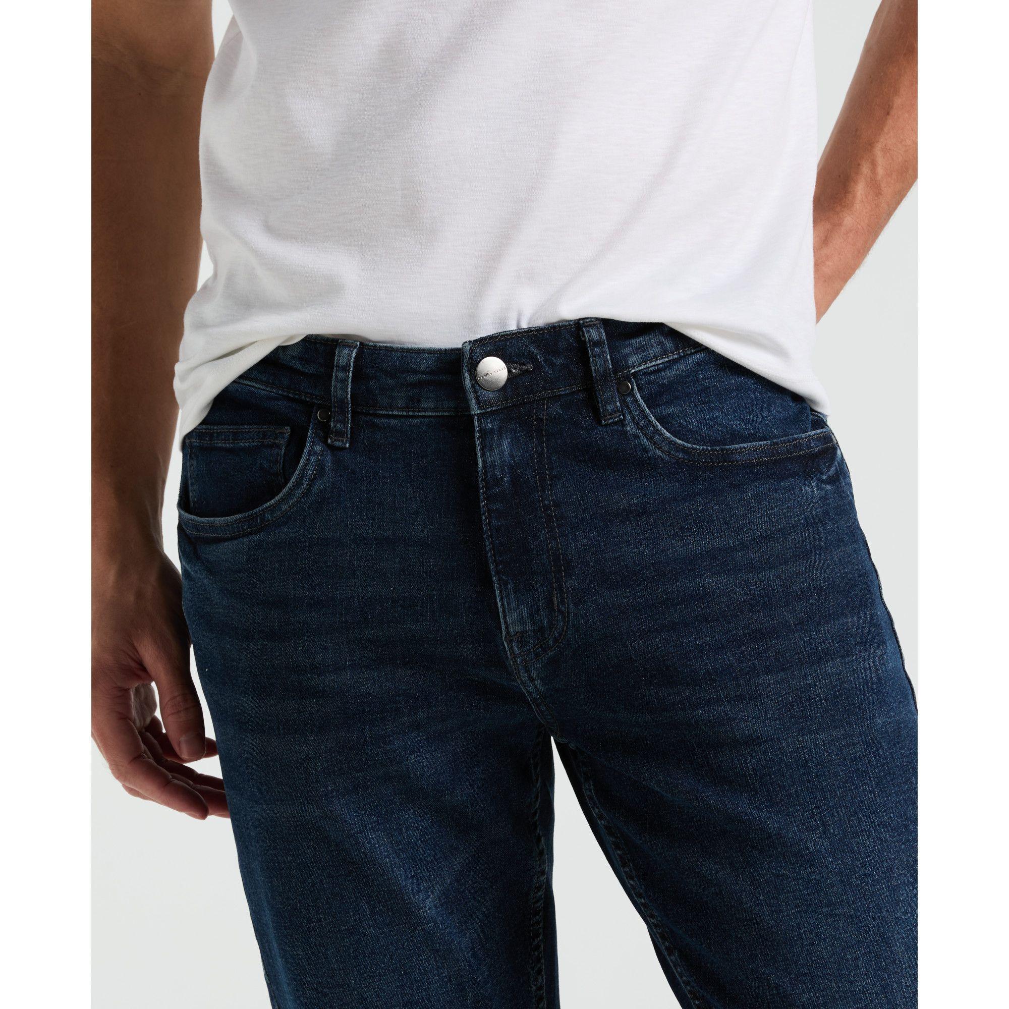 Jeans Hombre Slim Fit Azul Oscuro PDBSF008-2