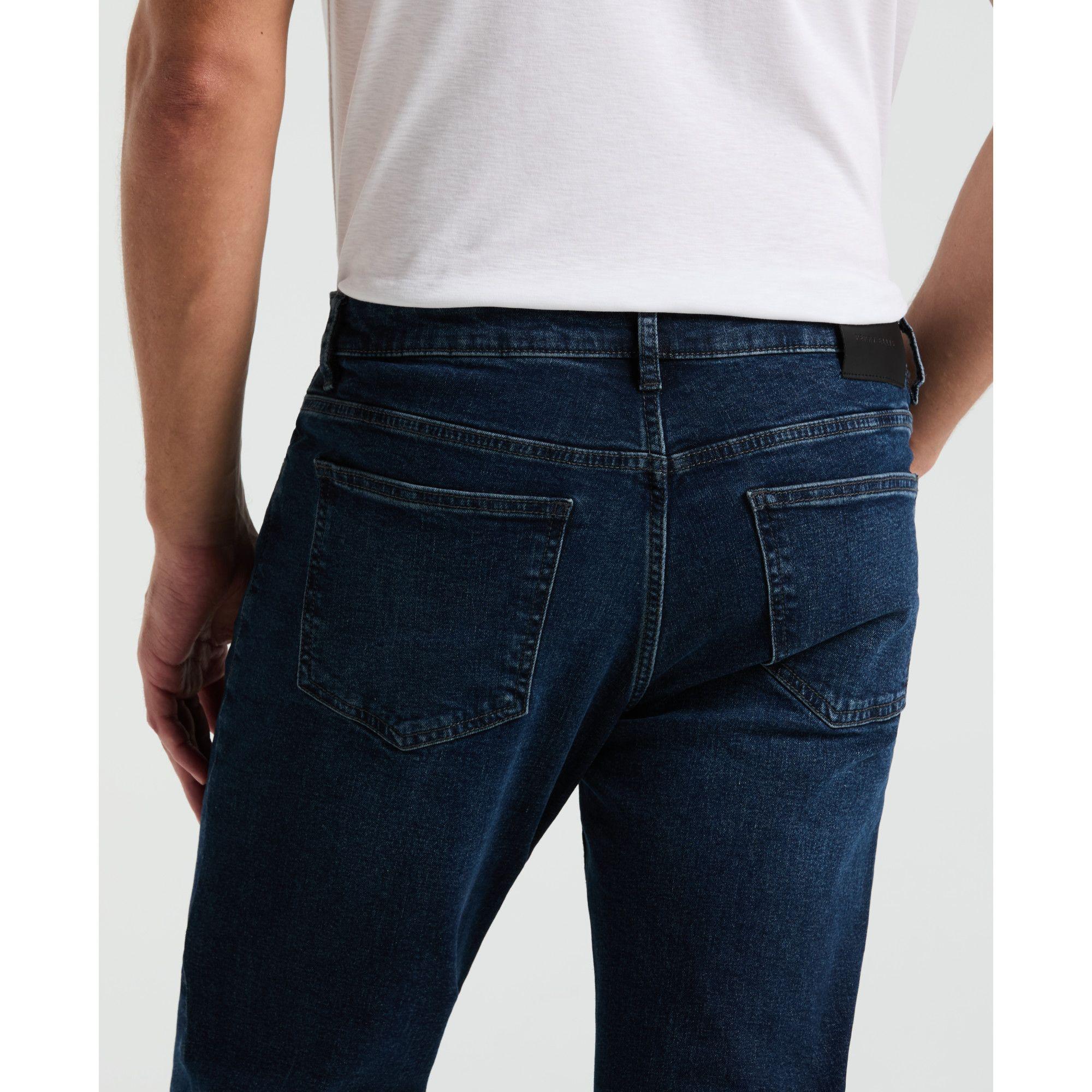 Jeans Hombre Slim Fit Azul Oscuro PDBSF008-3
