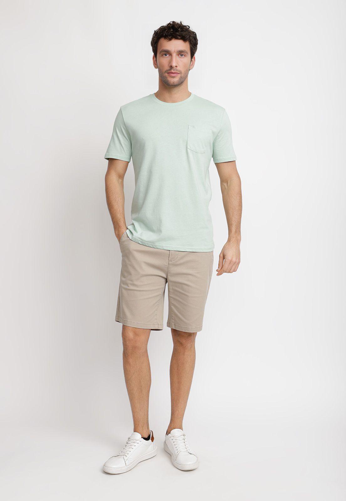 Polera Cuello C Algodón Pima Marcus Menta-3