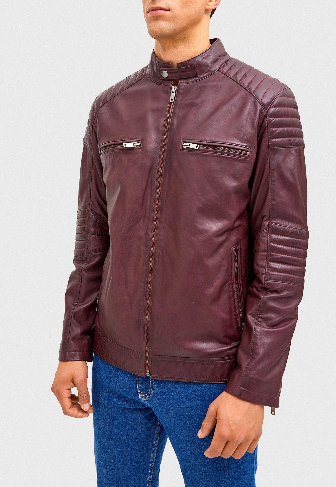 Chaqueta cuero Ahrens-0