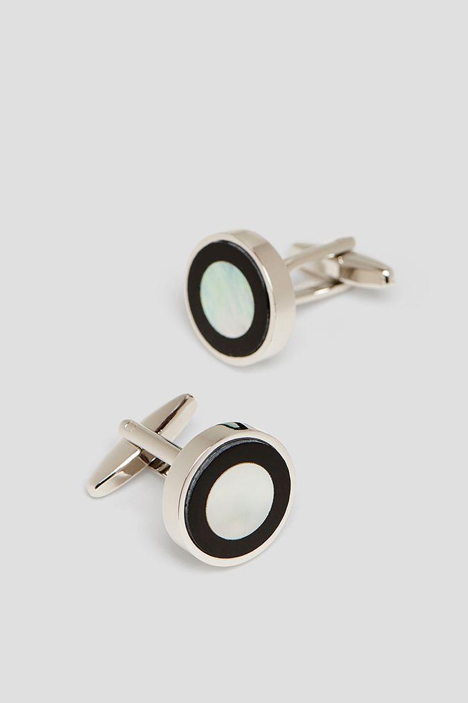 Colleras Metal Plateada-0