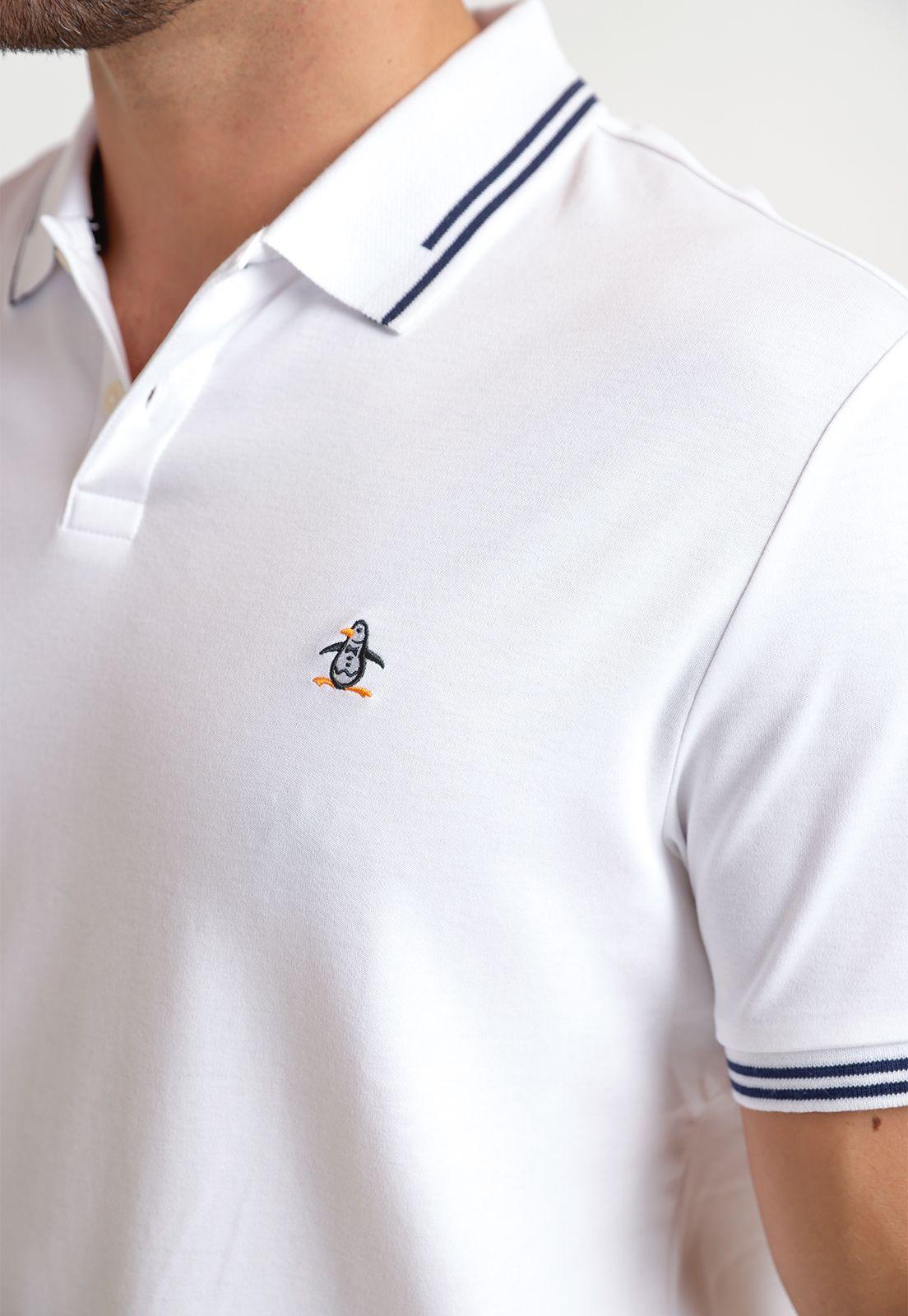 Polera Hombre Polo Blanco-2