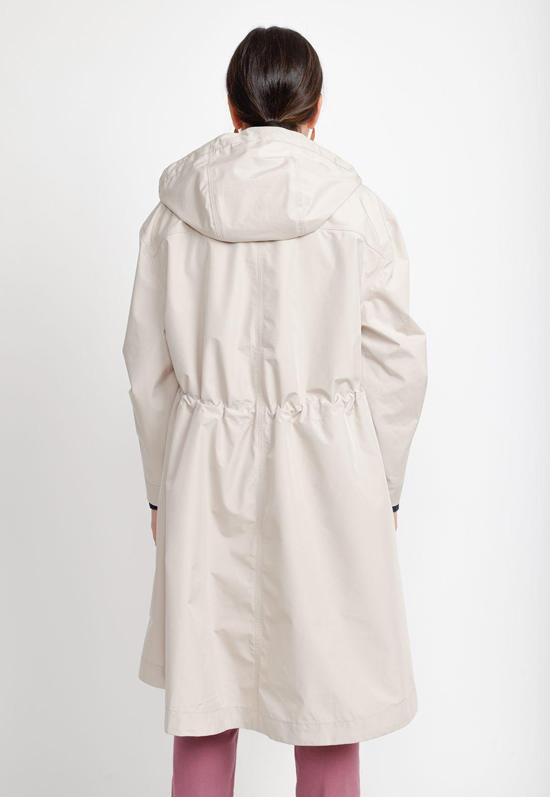 Impermeable Mujer Beige-1