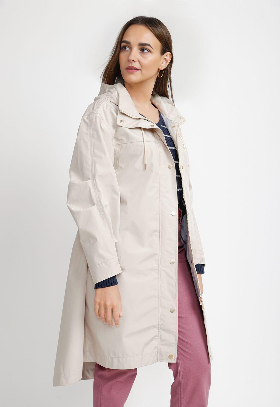 Impermeable Mujer Beige-2