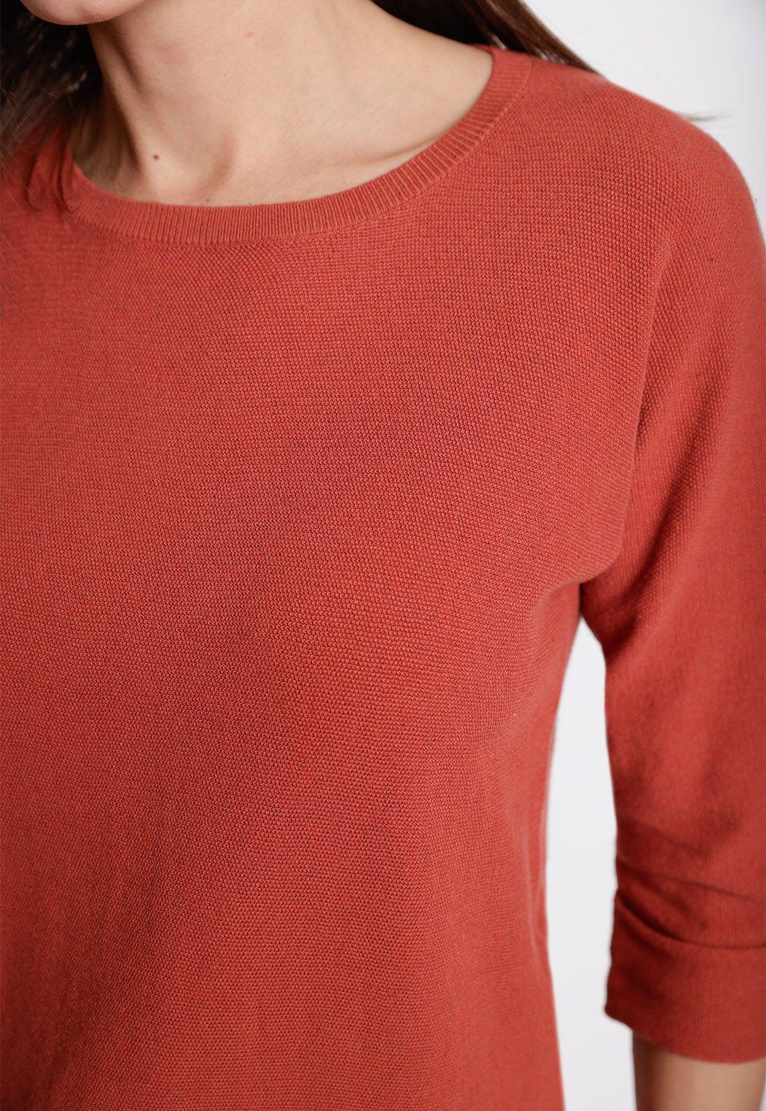 Tejido de Mujer Modelo Dover Color Terracota-2