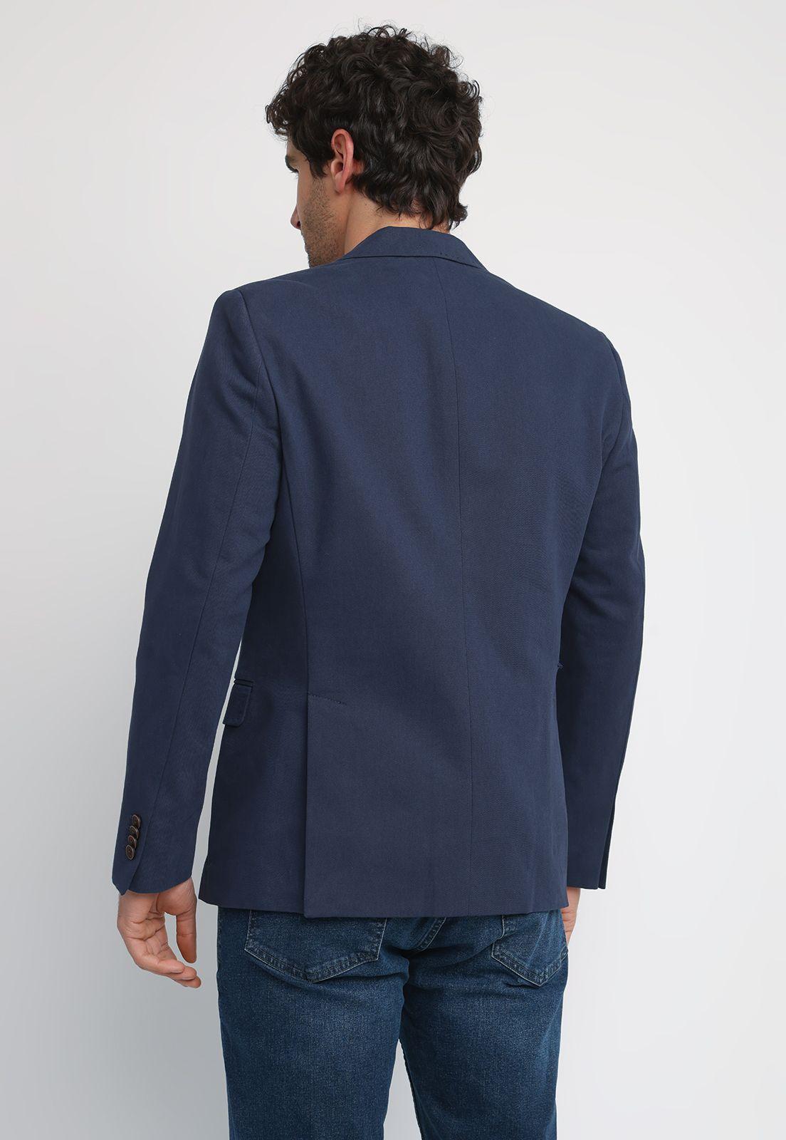 Chaqueta Hombre Algodón Navy THE BILLIE SLIM JACKET-1