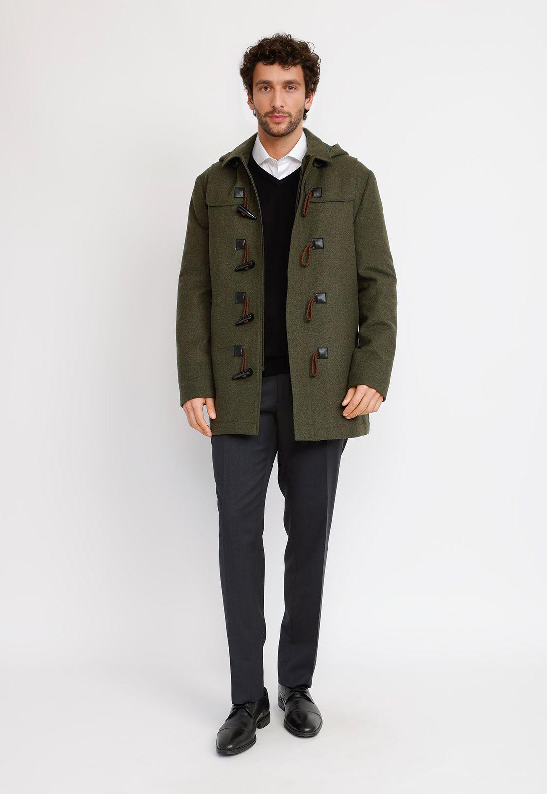 Montgomery Hombre Formal Vercelli Verde-3