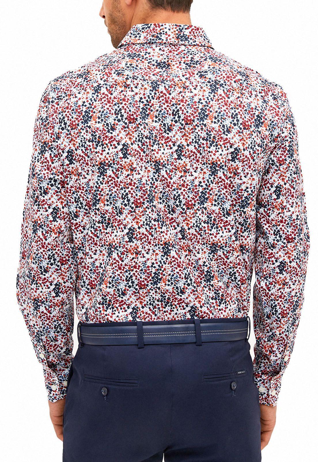 Camisa Estampado Floral Colores-1